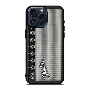 ギター iPhone case for 15pro Es335 FENDER GUITAR AMPLIFIER 3 iPhone 15 Pro Case